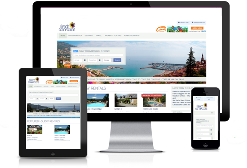 French Connections Mobile Friendly Website
